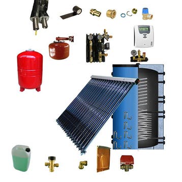CV verwarming en tapwater zonneboiler 400L+ Prisma Pro 18, Verzenden, Nieuw