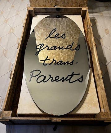 Les grands Trans-Parents - Man Ray, Dino Gavina - Spiegel-, Antiek en Kunst