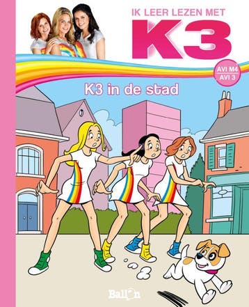 K3 in de stad / Ik leer lezen met K3 - Saskia Martens, Verzenden, Zo goed als nieuw, Saskia Martens