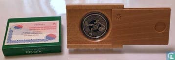 Spanje 10 euro 2002 (PROOF) Football World Cup in Korea..., Verzenden, Goud, Spanje, 10 euro