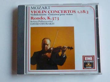 Mozart - Violin Concertos 1,2&3 / David Oistrakh, Ophalen of Verzenden, Zo goed als nieuw