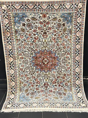 Kasjmier zijde - Vloerkleed - 176 cm - 125 cm, Huis en Inrichting, Stoffering | Tapijten en Kleden, Nieuw