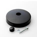 Paalkap rond kunststof 100 mm zwart, Ophalen of Verzenden, Nieuw