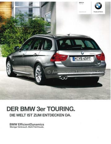 2012 BMW 3 SERIE TOURING BROCHURE DUITS, Boeken, Nieuw, BMW, Author