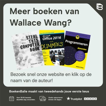 Programmeren voor Dummies / Voor Dummies 9789045350936, Verzenden, Gelezen, Wallace Wang