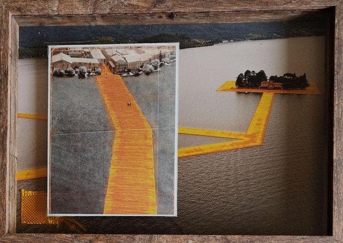 Christo & Jeanne-Claude (1935-2020) - The Floating Piers -, Antiek en Kunst, Antiek | Overige Antiek