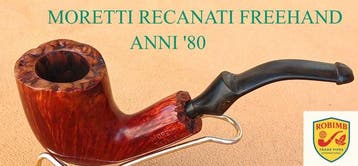 MORETTI RECANATI FREEHAND ANNI 80 - Pijp - Bruyere, Nieuw