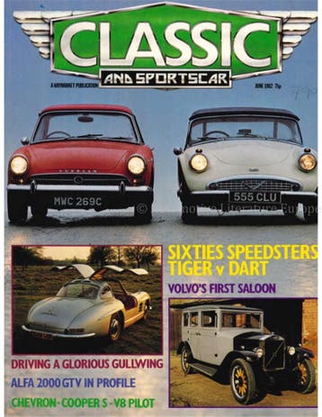 1982 CLASSIC AND SPORTSCAR MAGAZINE (06) JUNI ENGELS, Nieuw, Author