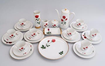 J. Kronester, Winterling, Marktleuthen - Koffieservies (22)