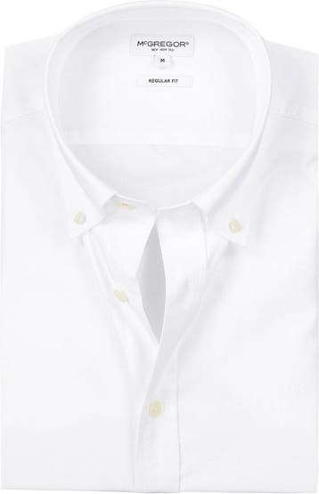McGregor Overhemd Oxford Wit maat 3XL Heren, Verzenden, Nieuw, Wit, McGregor