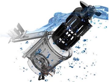 Hurom H400 - Slowjuicer - Brede vultrechter - Wit, Verzenden, Zo goed als nieuw