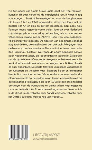 Weet je nog van vroeger? 9789463382663, Boeken, Verzenden, Zo goed als nieuw, Bert van Nieuwenhuizen