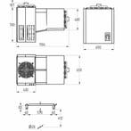 Koelgroep " Geschrankt " T° -15°-25° - AN300T-3G, Verzenden, Nieuw in verpakking