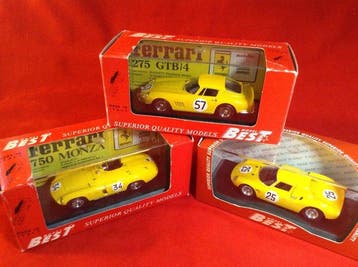 Best Box 1:43 - Model raceauto (3) - a very nice Ferrari, Nieuw