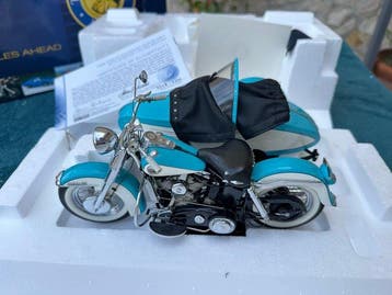 Franklin Mint 1:10 - Model motorfiets - Harley Davidson Duo, Nieuw