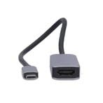 USB C naar HDMI adapter | Nedis | 0.2 meter, Verzenden, Nieuw