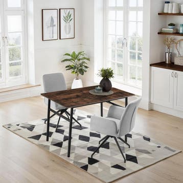 Eetkamertafel Swansea 120x75x76cm, Huis en Inrichting, Tafels | Eettafels, Verzenden, Nieuw