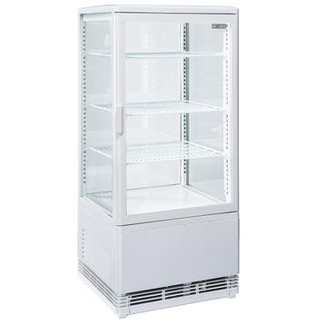 Diverso By Diamond Koelvitrine Wit | Tafelmodel | Geventilee, Ophalen of Verzenden, Nieuw