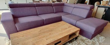 Loungebank Raalte - loungebanken - Roze, Nieuw, 150 cm of meer, Stof, 200 tot 250 cm
