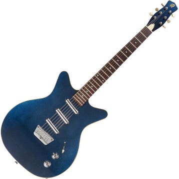 Danelectro 59 Triple Divine Guitar - Blue Metallic, Verzenden, Nieuw