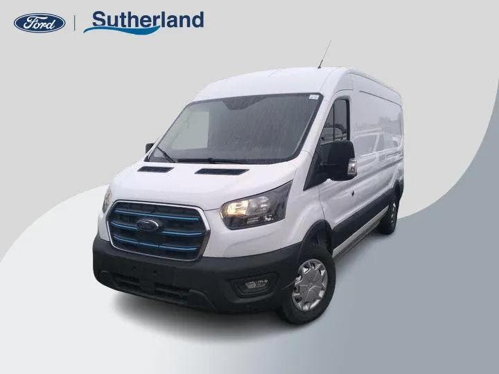 Ford E-Transit | Zakelijke Lease v.a. €610.75 pm, Auto's, Bestelauto's, Lease, Automaat, Financial lease, Elektrisch, Wit, Gebruikt