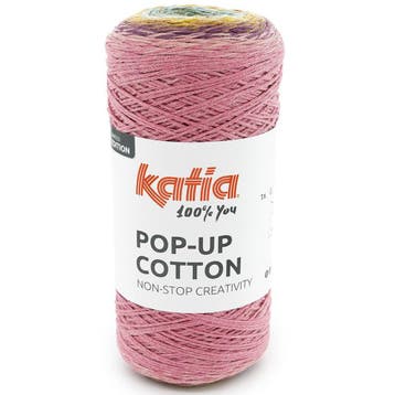 Katia Pop-Up Cotton - 302 Honingmist - Multicolor Mouline-, Ophalen of Verzenden, Nieuw