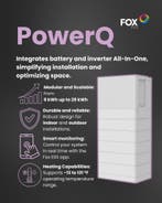 FoxESS All-in-One thuisbatterij Noodstroom voor stroomuitval, Ophalen of Verzenden, Nieuw