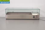 RVS HCB Opzetvitrine Opzet koelvitrine saladière 6 x 1/3 140, Zakelijke goederen, Horeca | Keukenapparatuur, Ophalen of Verzenden