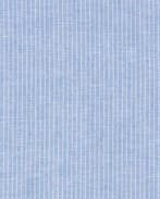Chambré Linnen Katoen Strepen Baby Blauw, Nieuw, Blauw