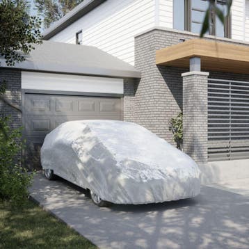 vidaXL Autohoes voor sedan met gespriemen M volledig, Auto diversen, Auto-accessoires, Verzenden, Nieuw