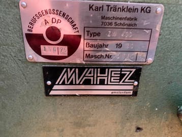 Karl Tränklein ZW 400 aanlijmmachine / lijmwals 400 mm, Diversen, Papierwaren, Ophalen, Nieuw
