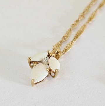 Zonder minimumprijs - Ketting met hanger - 14 karaat Geel