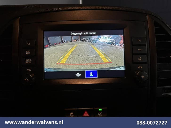Mercedes-Benz Vito | 116 CDI 164pk L2H1 Euro6 Airco | Camera, Auto's, Gebruikt, Euro 6, Wit, Mercedes-Benz