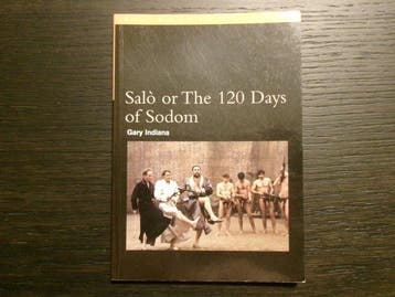 Gary Indiana/ British Film Institute - Salo or The 120 days, Nieuw