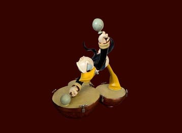 Figuur - Disney Symphony Hour Donald playing the drums - 58, Nieuw