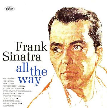 cd - Frank Sinatra - All The Way, Verzenden, Zo goed als nieuw