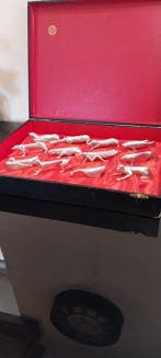 Messensteun (12) - animaux - Metaal, Antiek en Kunst