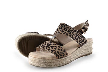 Dolcis Sandalen in maat 38 Panter, Dolcis, Overige kleuren, Verzenden, Sandalen of Muiltjes