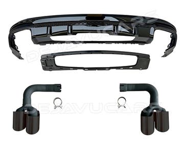 SQ7 Look Diffuser voor Audi Q7 4M Facelift SUV S line, Ophalen of Verzenden