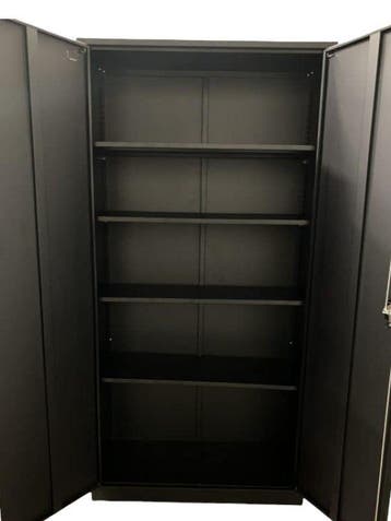 Archiefkast – Dossierkast – Met slot - 200 x 100 x 40 cm, Huis en Inrichting, Kasten | Roldeurkasten en Archiefkasten, 100 tot 150 cm