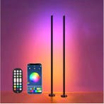RGB Hoek Vloerlamp LED Staande Lamp App Muziek Sync, Spelcomputers en Games, Verzenden, Nieuw