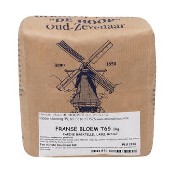 Molen de Hoop Franse Tarwebloem T65 1kg  (Farine Bagatelle), Verzenden, Nieuw
