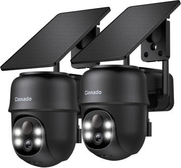 Cinnado 2K Camera Set - IP65 | 29% Korting - Snel beslissen, Audio, Tv en Foto, Videobewaking, Ophalen of Verzenden, Nieuw, Buitencamera