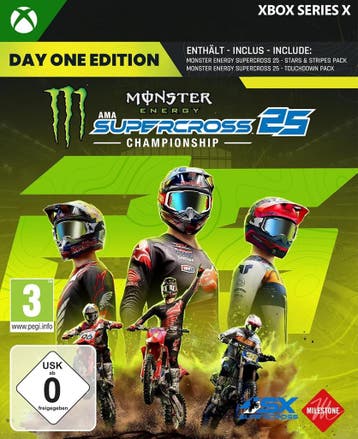 Xbox Series X Monster Energy Supercross 25 [Day One Edition], Verzenden, Nieuw