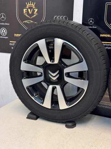 2 stuks 195/60R16 inch velgen zomerband Citroen C3 Aircross, Gebruikt, 16 inch, Banden en Velgen, Personenwagen
