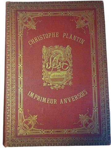 Max Rooses / Jos. Maes - Christophe Plantin - 1883, Antiek en Kunst