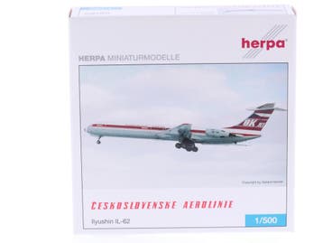 Schaal 1:500 Herpa 515146 CSA - Ceskoslovenske Aerolinie..., Ophalen of Verzenden, Gebruikt