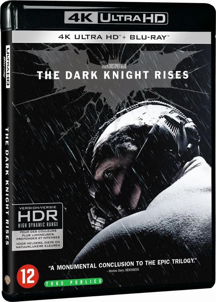 The Dark Knight Rises (4K Ultra HD Blu-ray), Cd's en Dvd's, Blu-ray, Verzenden