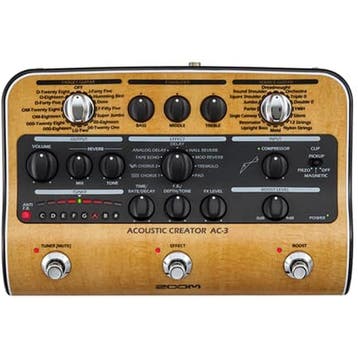 Zoom AC-3 akoestisch effectpedaal, Verzenden, Nieuw