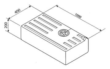 Fusion Watertank 78L V7-17 EV1602, Caravans en Kamperen, Ophalen of Verzenden, Nieuw